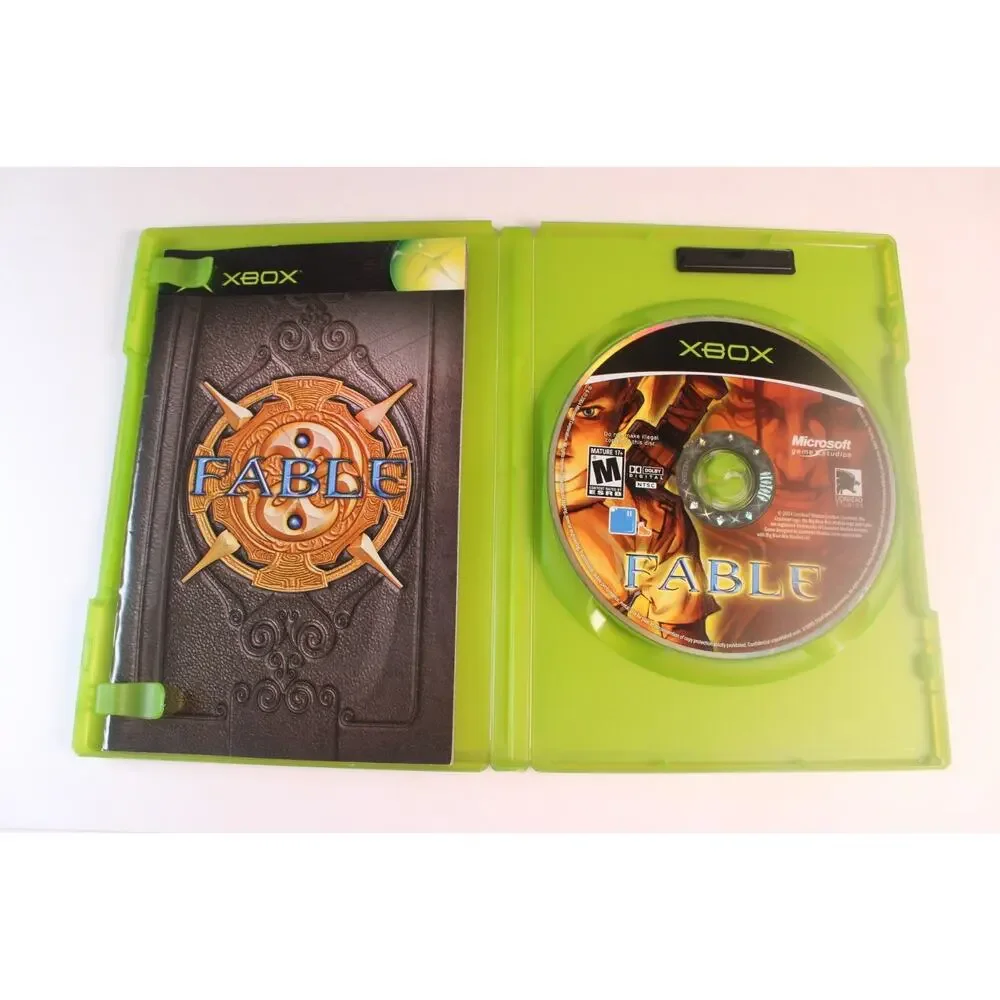 Fable (Original Xbox) Black Label, CIB Complete, Tested/works